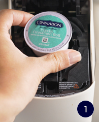 Cinnabon K-Cup going into Keurig